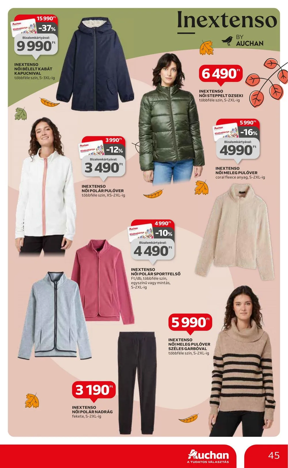 Auchan akciós újság Hipermarket 10.19–10.25 – 45. oldal