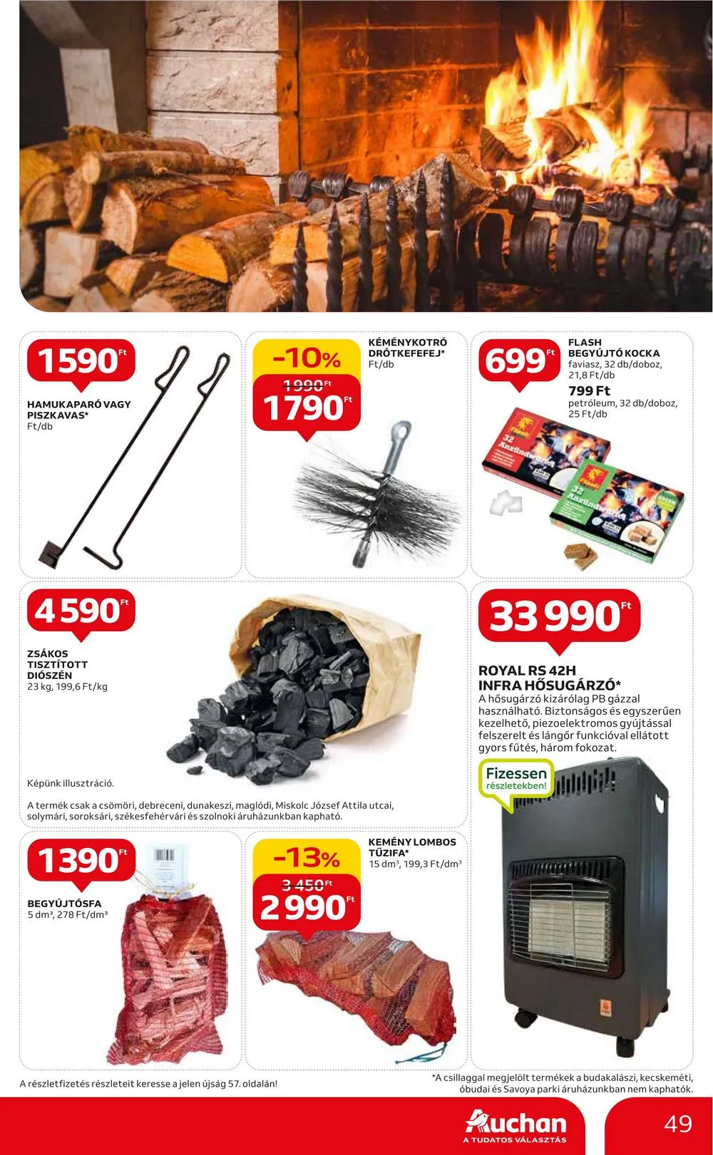 Auchan akciós újság Hipermarket 10.19–10.25 – 49. oldal
