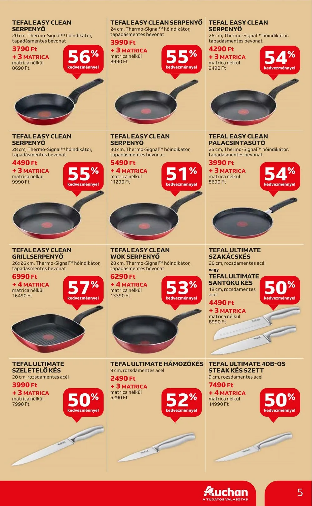Auchan akciós újság Hipermarket 10.19–10.25 – 5. oldal
