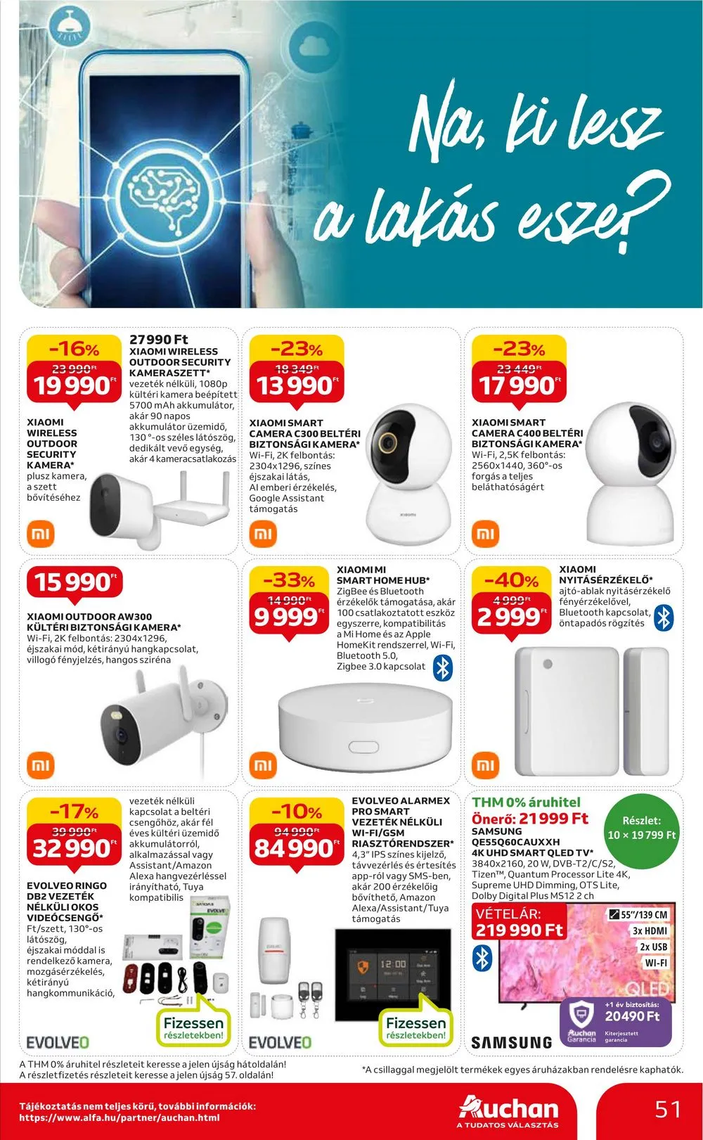 Auchan akciós újság Hipermarket 10.19–10.25 – 51. oldal