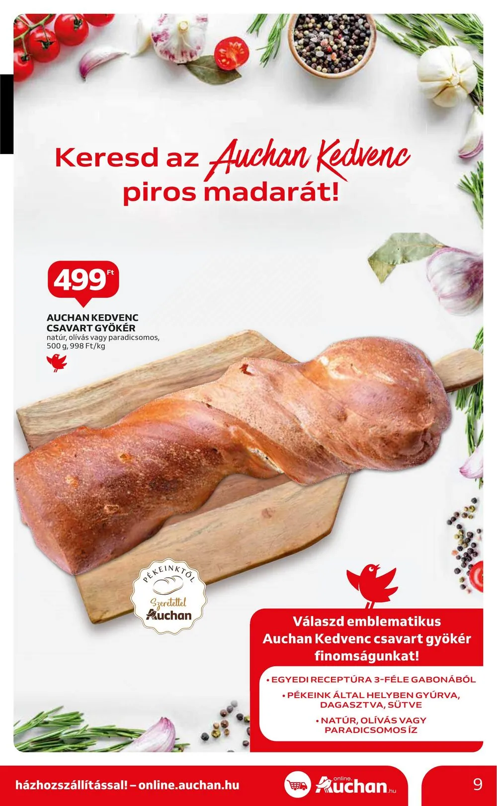 Auchan akciós újság Hipermarket 10.19–10.25 – 9. oldal
