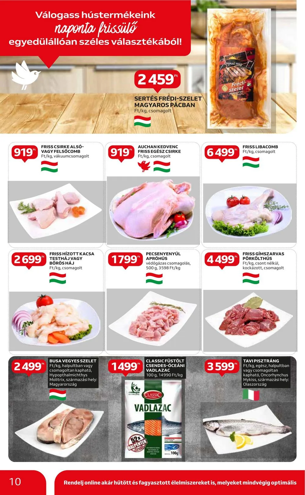 Auchan akciós újság Hipermarket 10.26–10.31 – 10. oldal