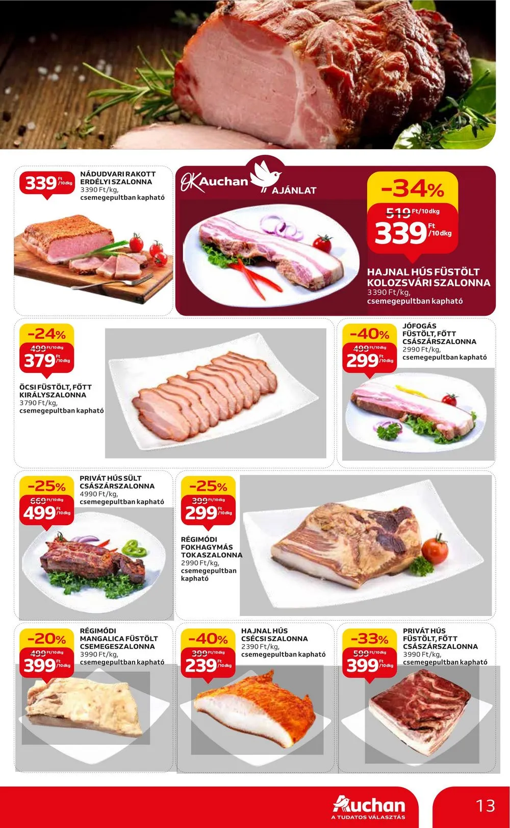 Auchan akciós újság Hipermarket 10.26–10.31 – 13. oldal