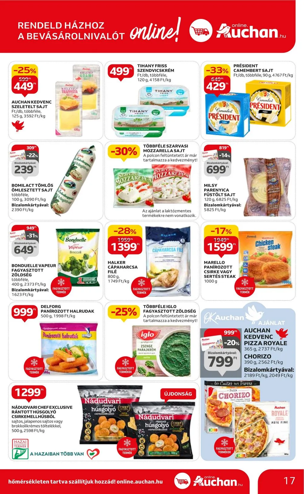 Auchan akciós újság Hipermarket 10.26–10.31 – 17. oldal