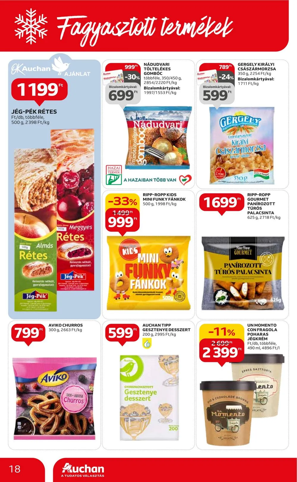 Auchan akciós újság Hipermarket 10.26–10.31 – 18. oldal