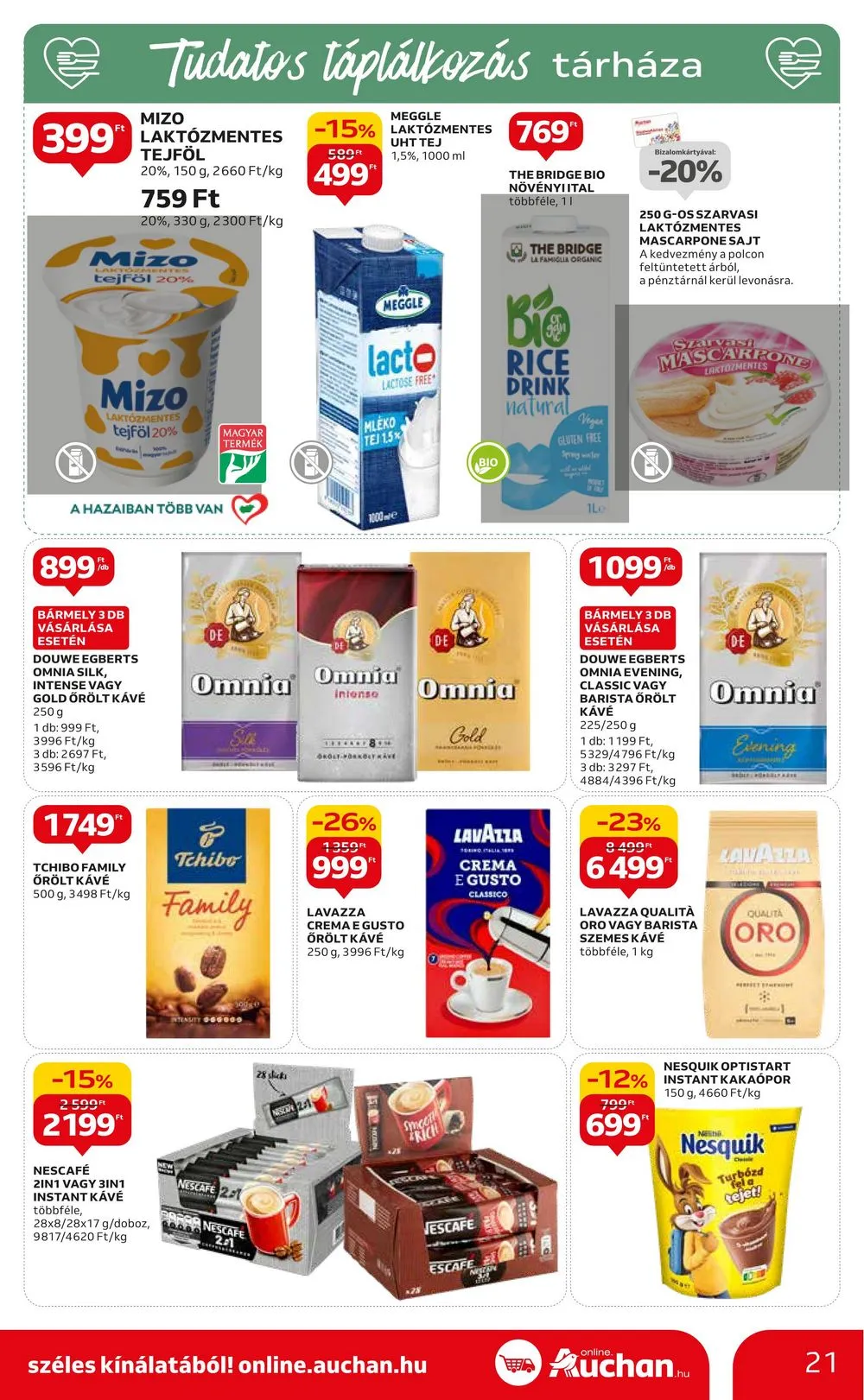Auchan akciós újság Hipermarket 10.26–10.31 – 21. oldal