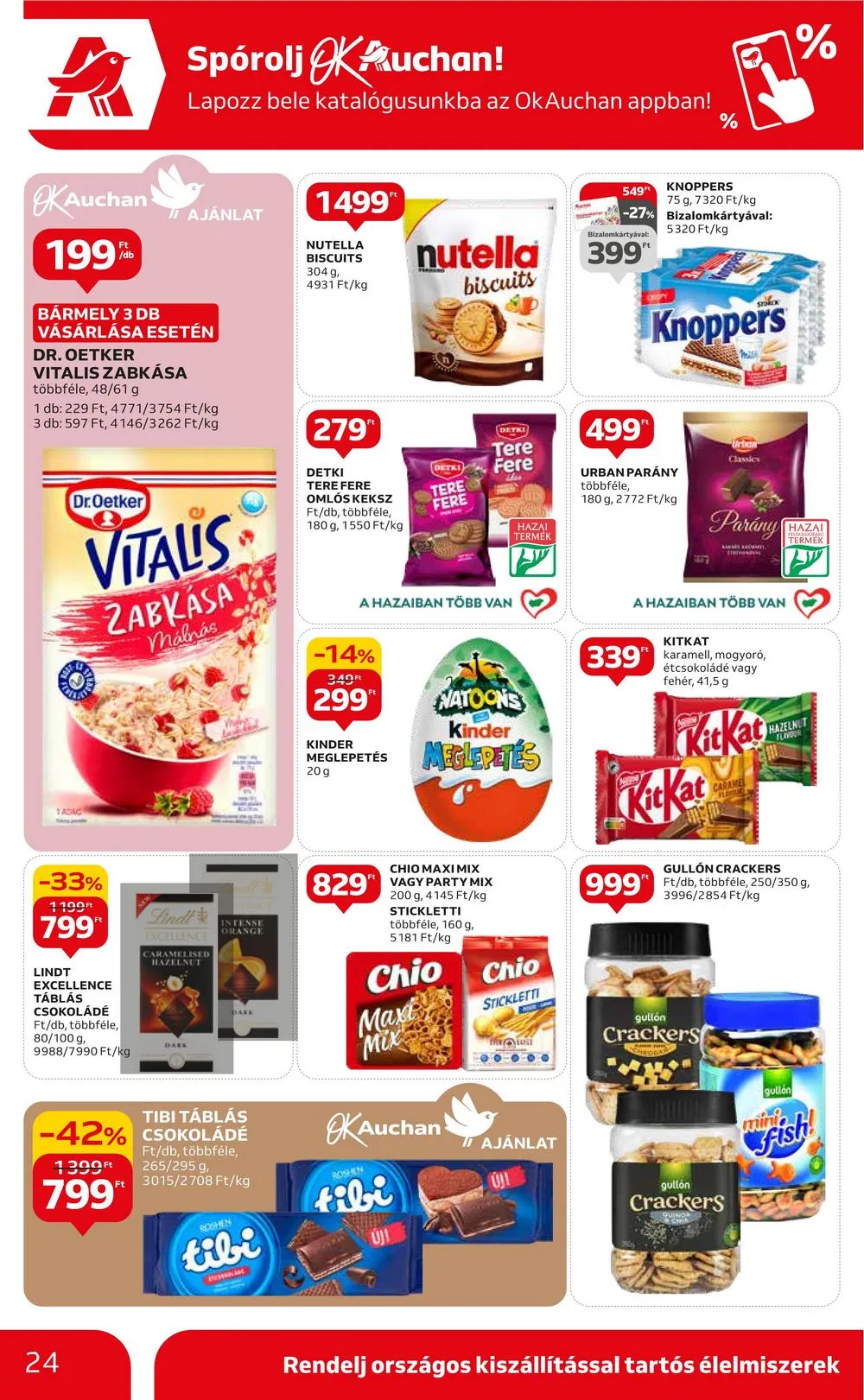 Auchan akciós újság Hipermarket 10.26–10.31 – 24. oldal