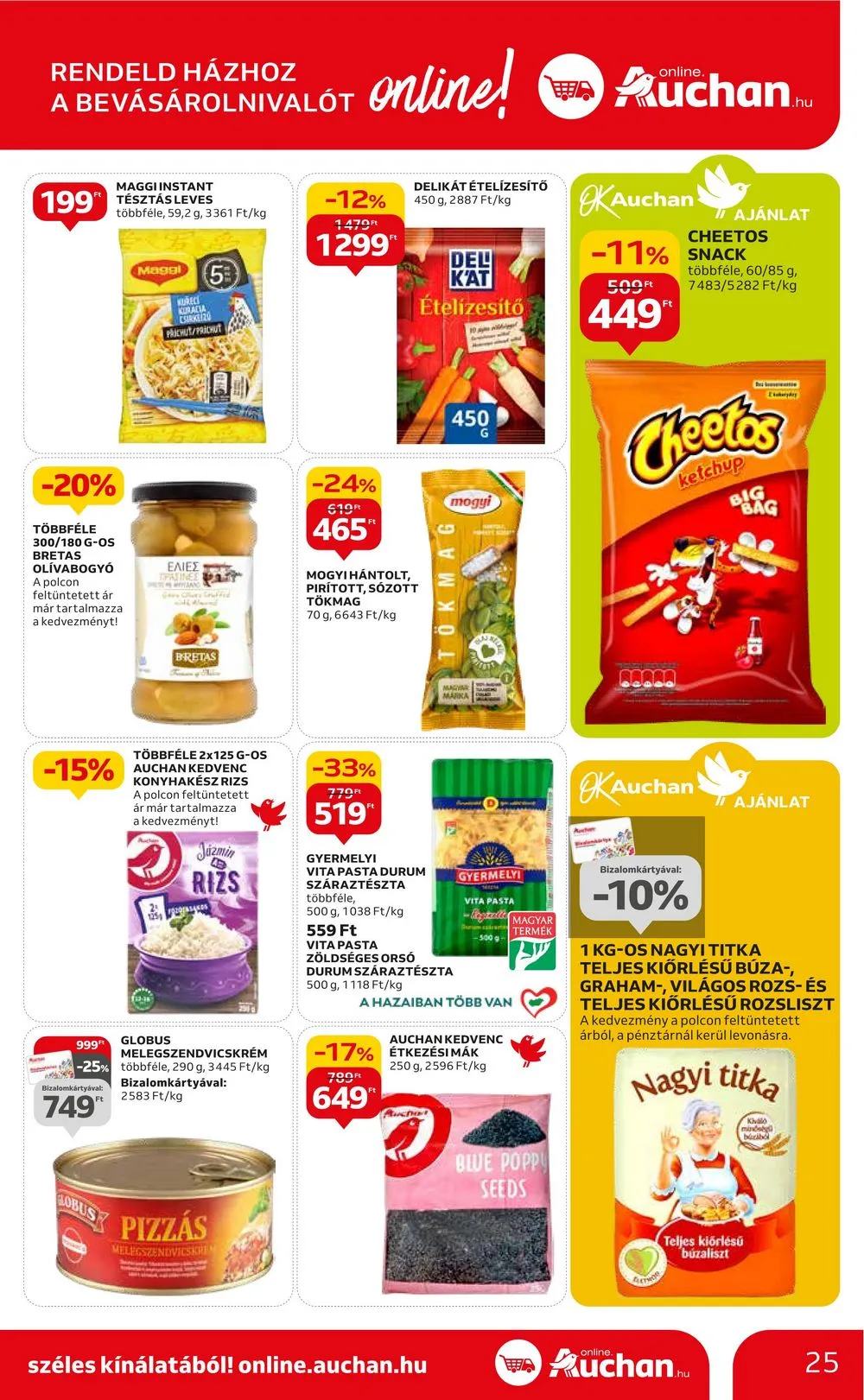 Auchan akciós újság Hipermarket 10.26–10.31 – 25. oldal