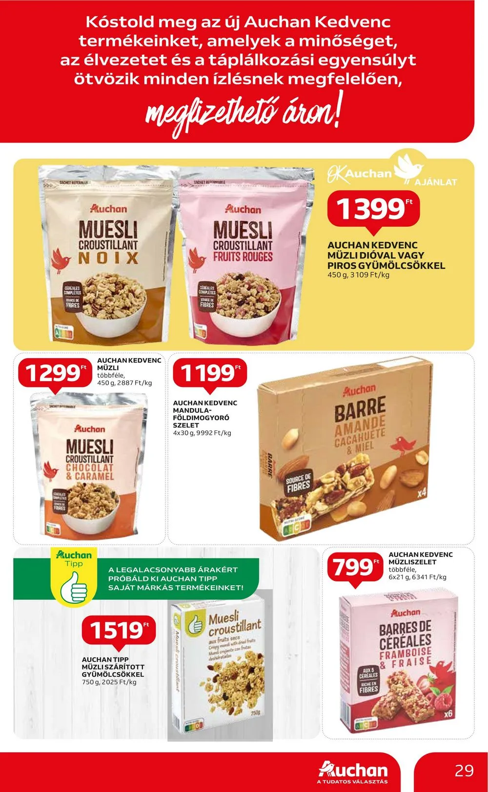 Auchan akciós újság Hipermarket 10.26–10.31 – 29. oldal