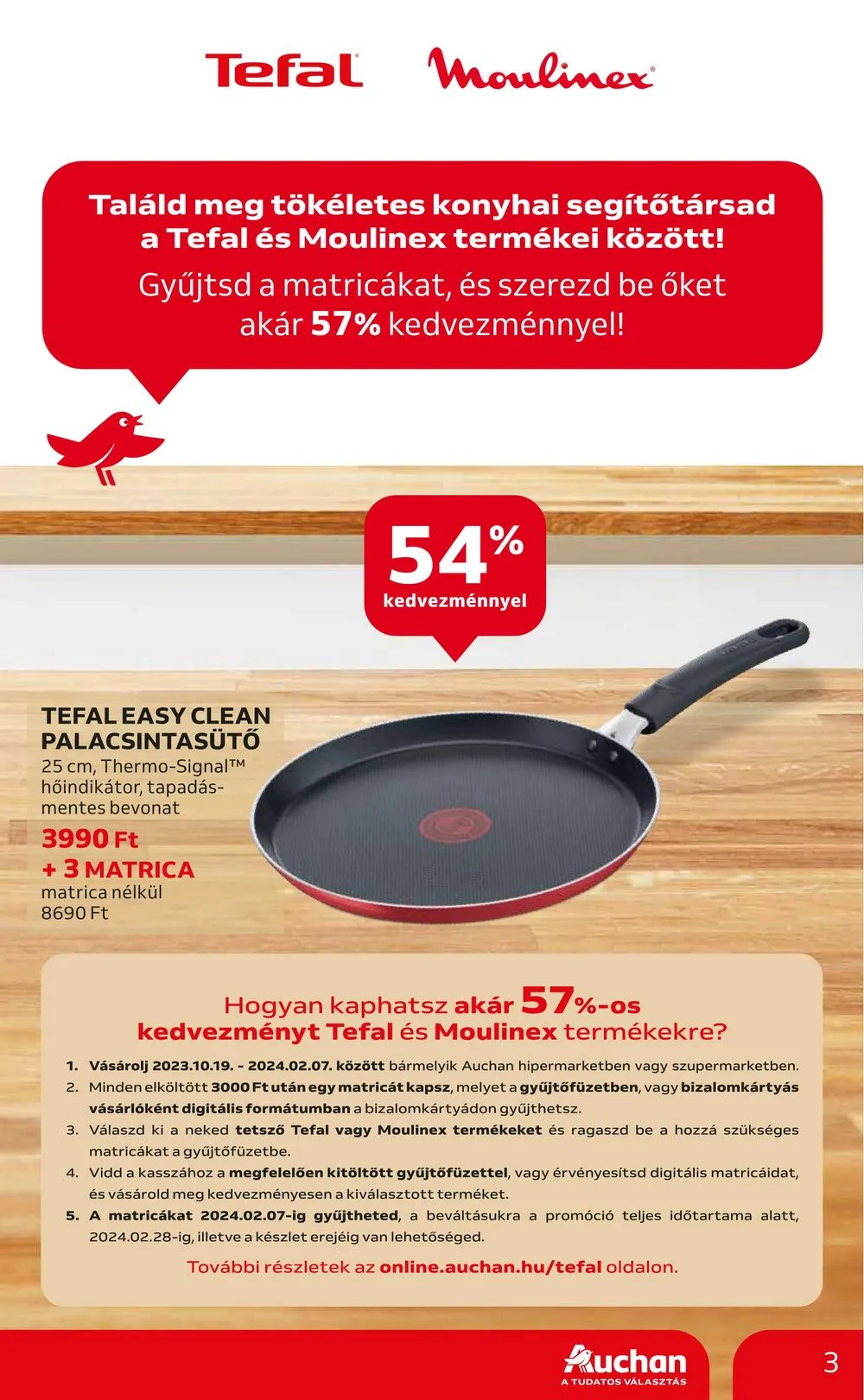 Auchan akciós újság Hipermarket 10.26–10.31 – 3. oldal