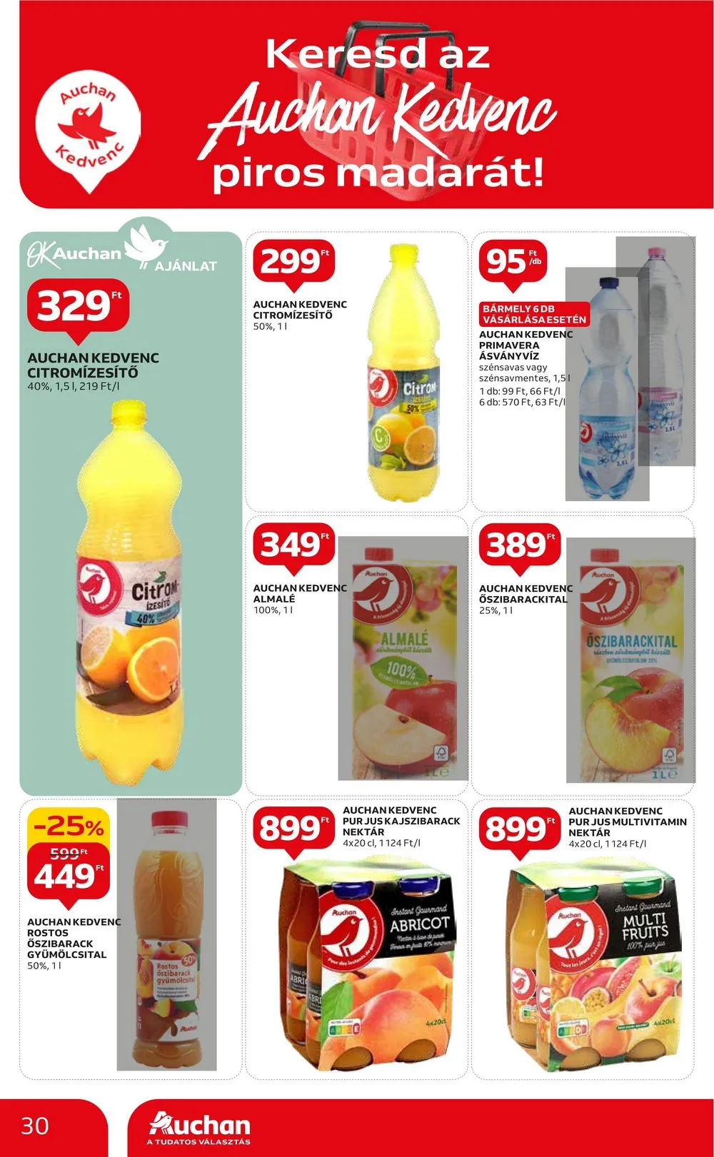 Auchan akciós újság Hipermarket 10.26–10.31 – 30. oldal