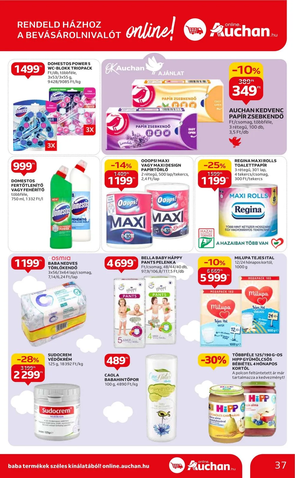 Auchan akciós újság Hipermarket 10.26–10.31 – 37. oldal