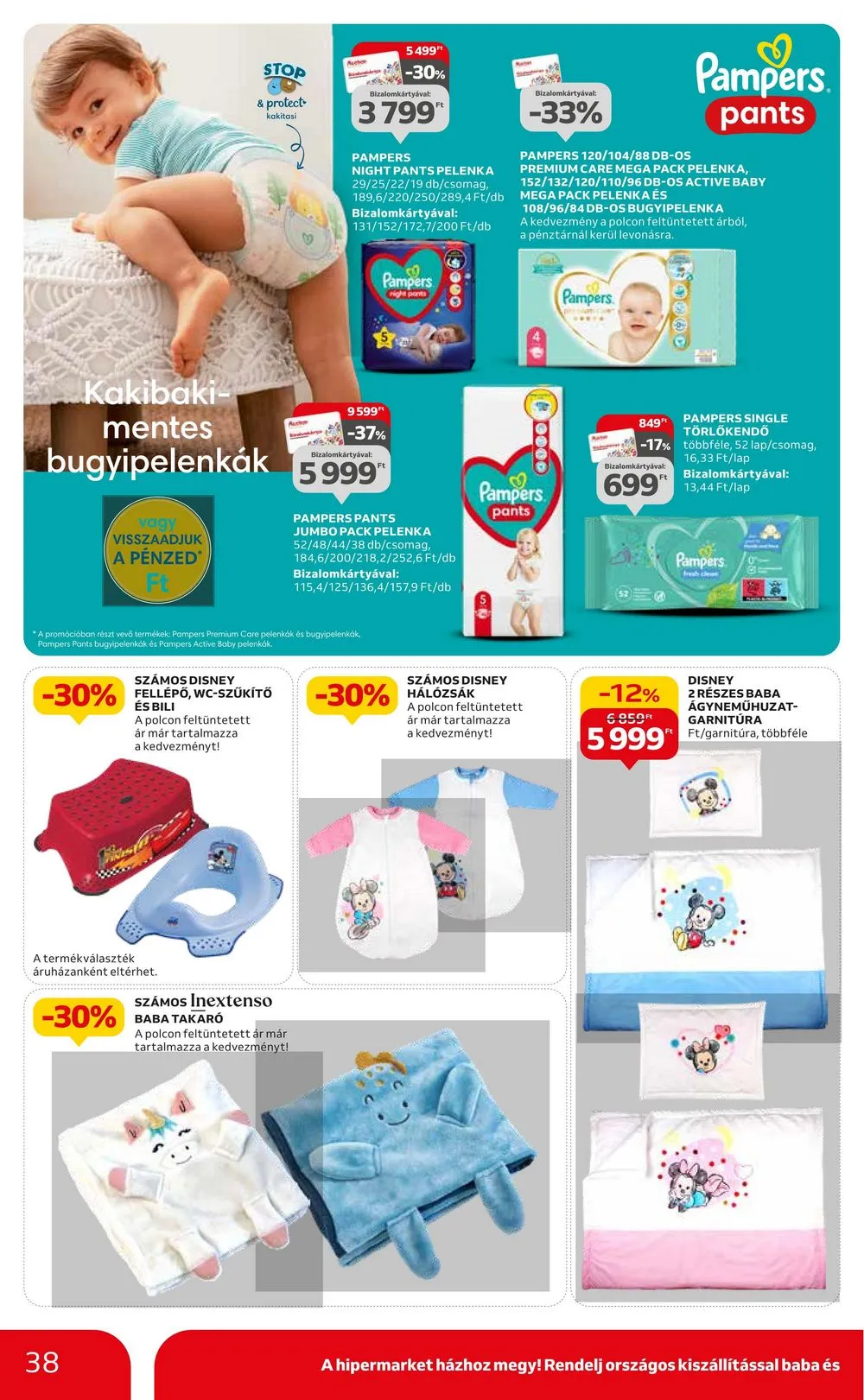 Auchan akciós újság Hipermarket 10.26–10.31 – 38. oldal