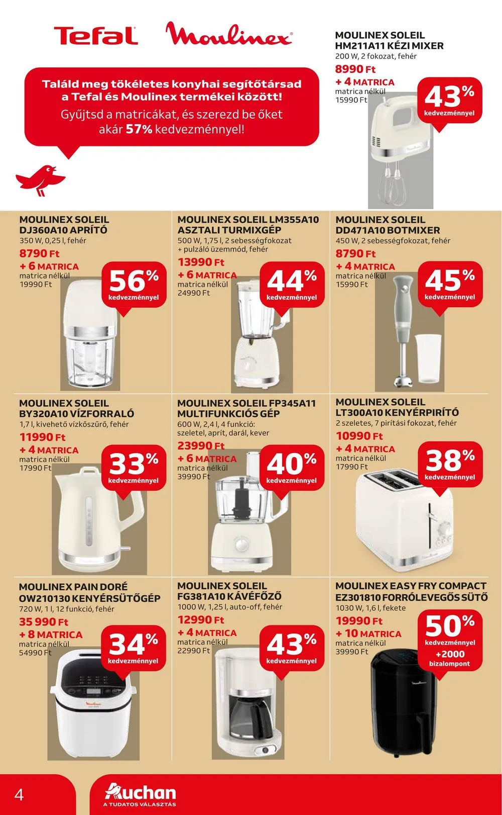Auchan akciós újság Hipermarket 10.26–10.31 – 4. oldal
