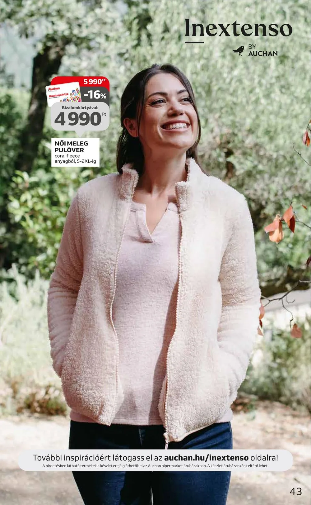 Auchan akciós újság Hipermarket 10.26–10.31 – 43. oldal
