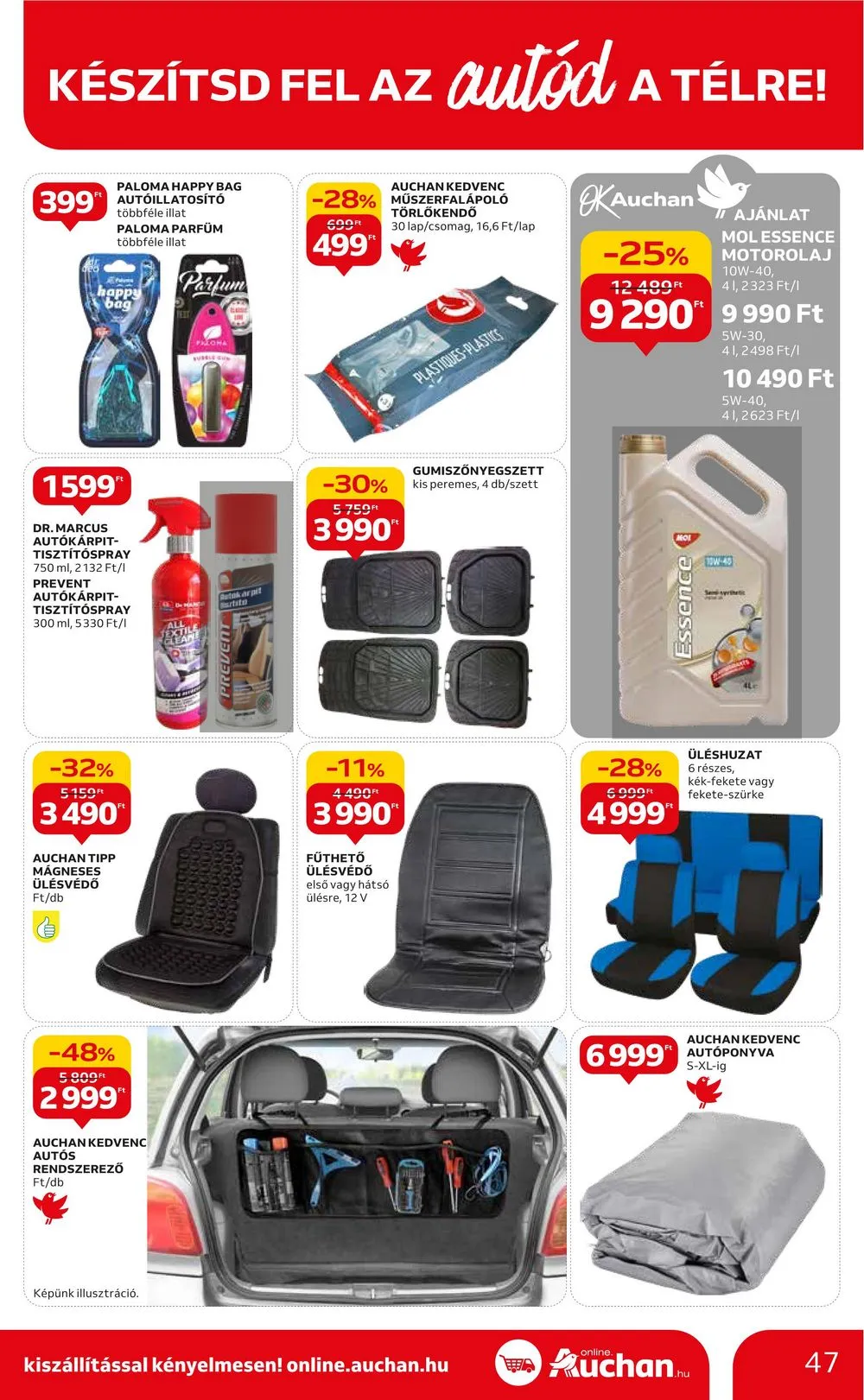 Auchan akciós újság Hipermarket 10.26–10.31 – 47. oldal