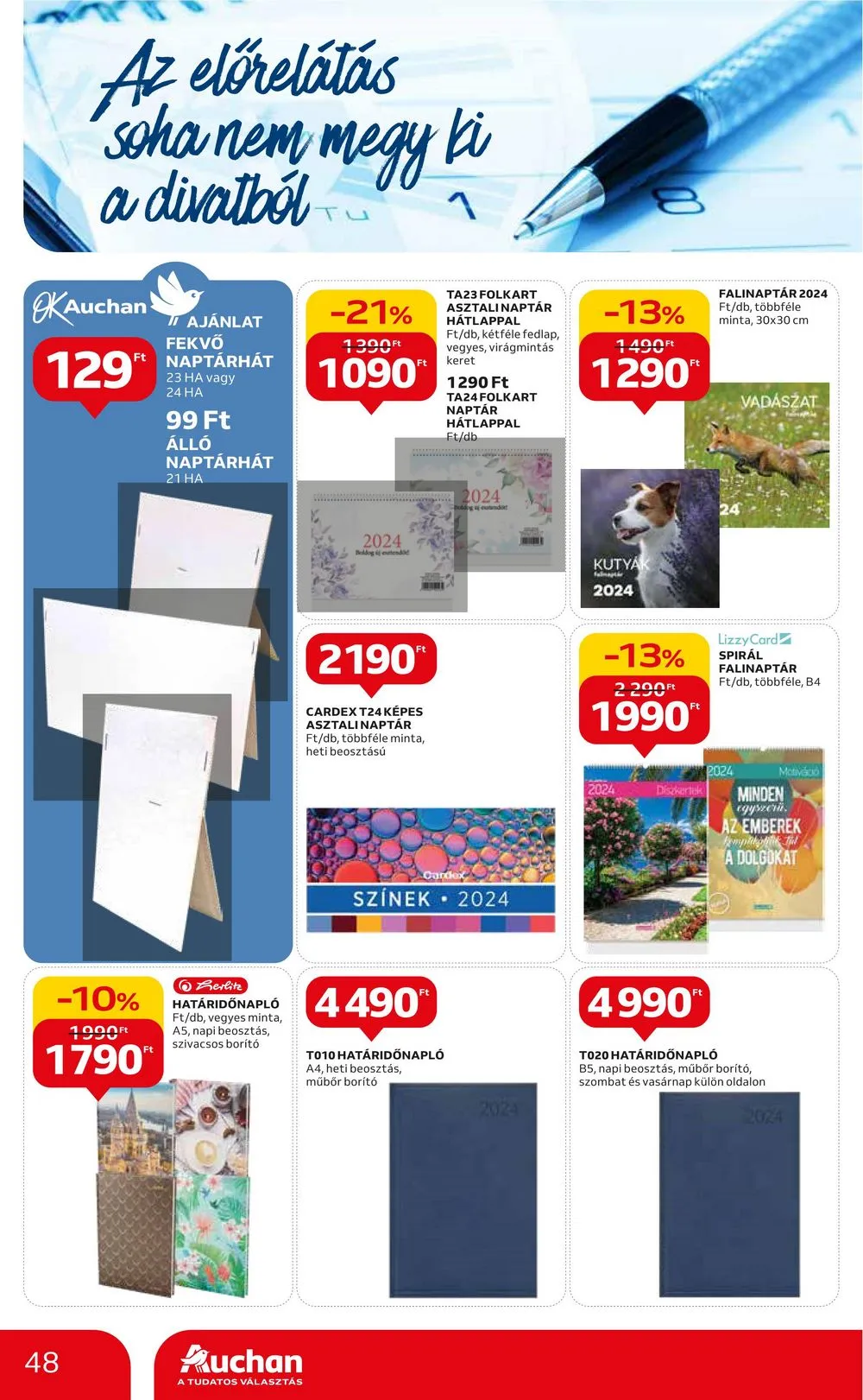 Auchan akciós újság Hipermarket 10.26–10.31 – 48. oldal