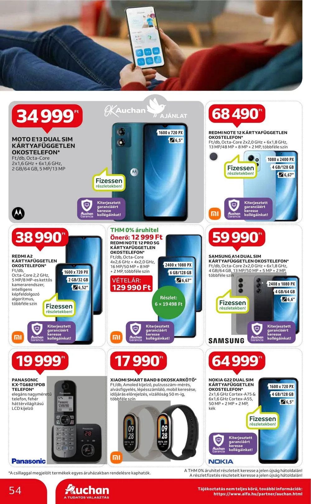 Auchan akciós újság Hipermarket 10.26–10.31 – 54. oldal