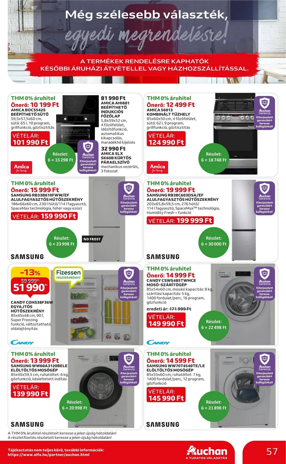 Auchan akciós újság Hipermarket 10.26–10.31 – 57. oldal
