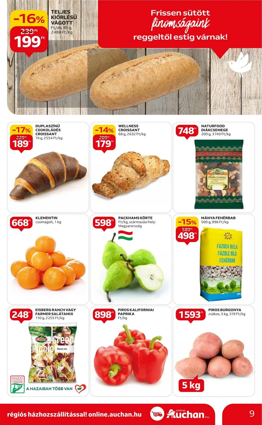 Auchan akciós újság Hipermarket 10.26–10.31 – 9. oldal