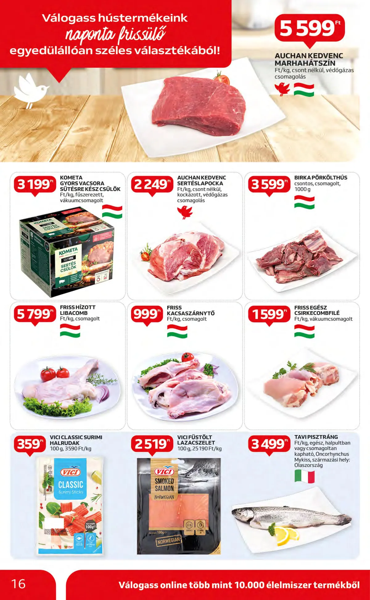 Auchan akciós újság Hipermarket 11.09–11.15 – 16. oldal