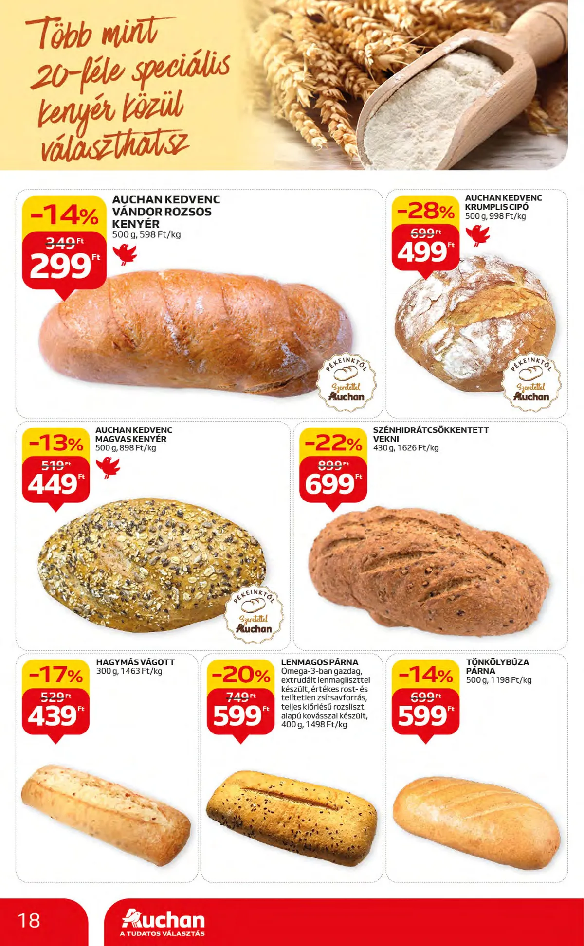 Auchan akciós újság Hipermarket 11.09–11.15 – 18. oldal