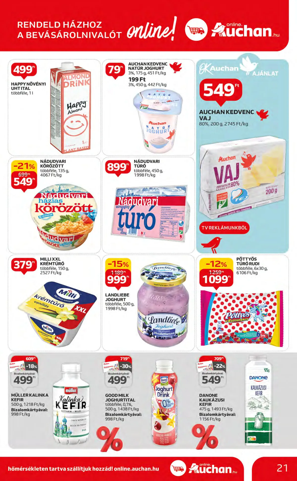 Auchan akciós újság Hipermarket 11.09–11.15 – 21. oldal