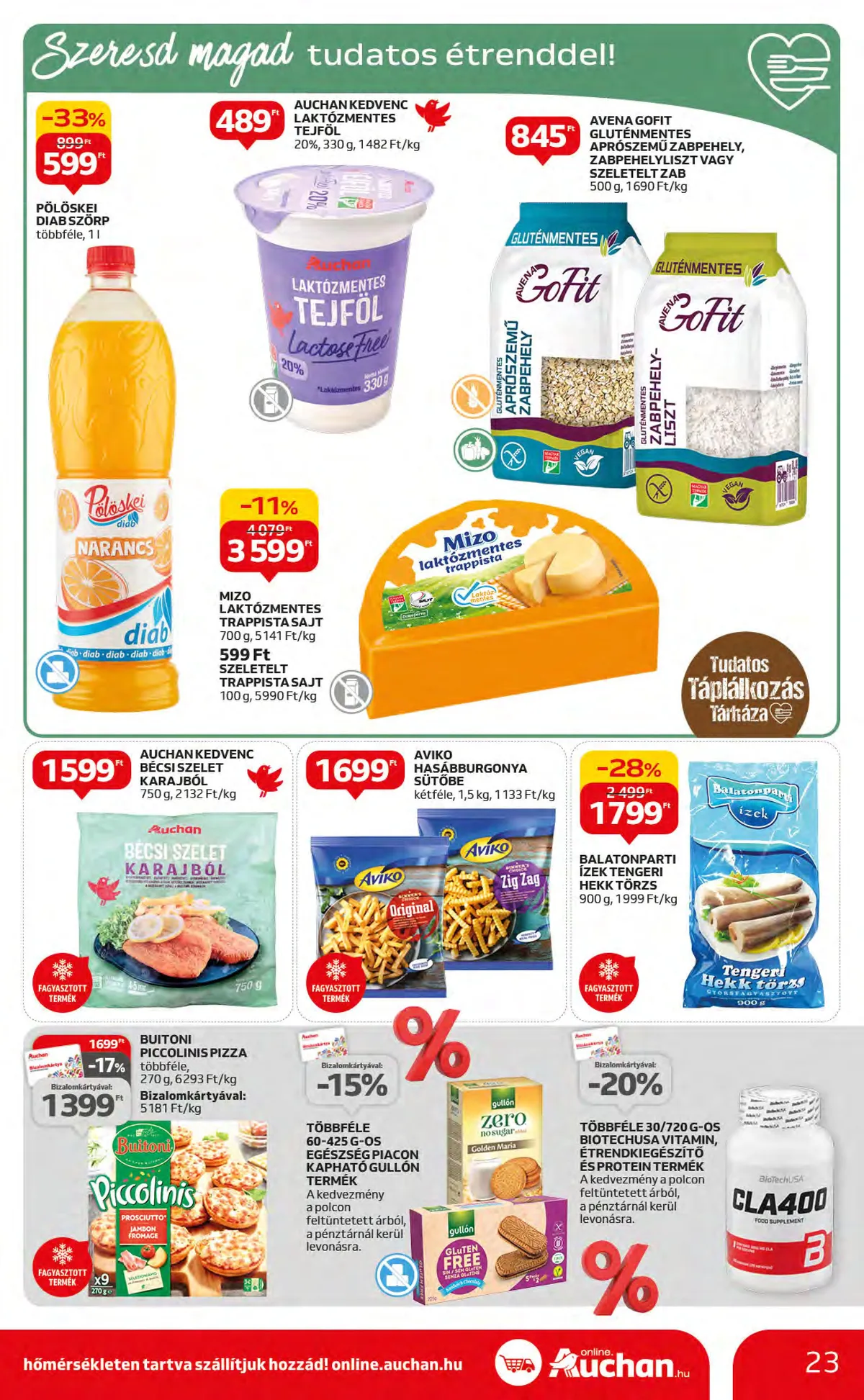 Auchan akciós újság Hipermarket 11.09–11.15 – 23. oldal