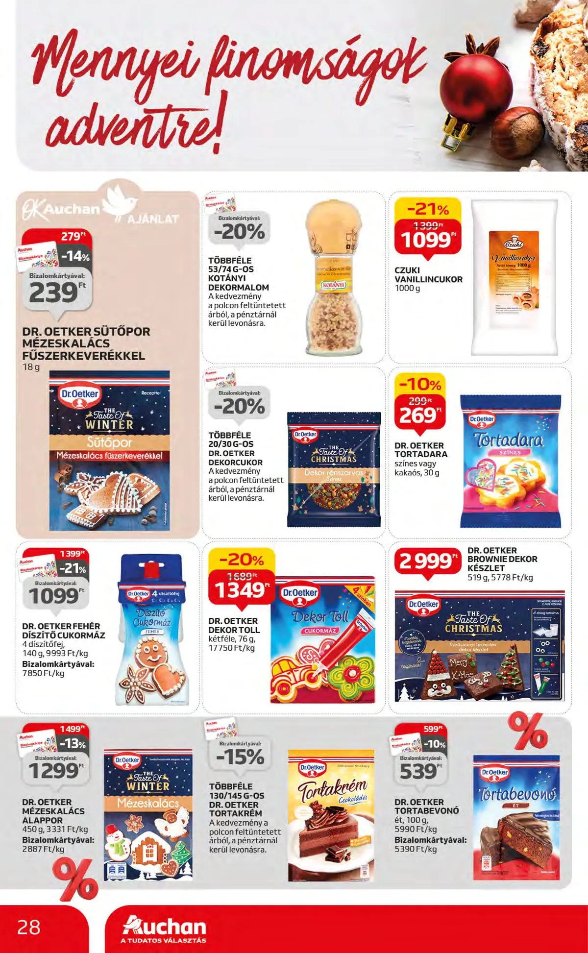 Auchan akciós újság Hipermarket 11.09–11.15 – 28. oldal