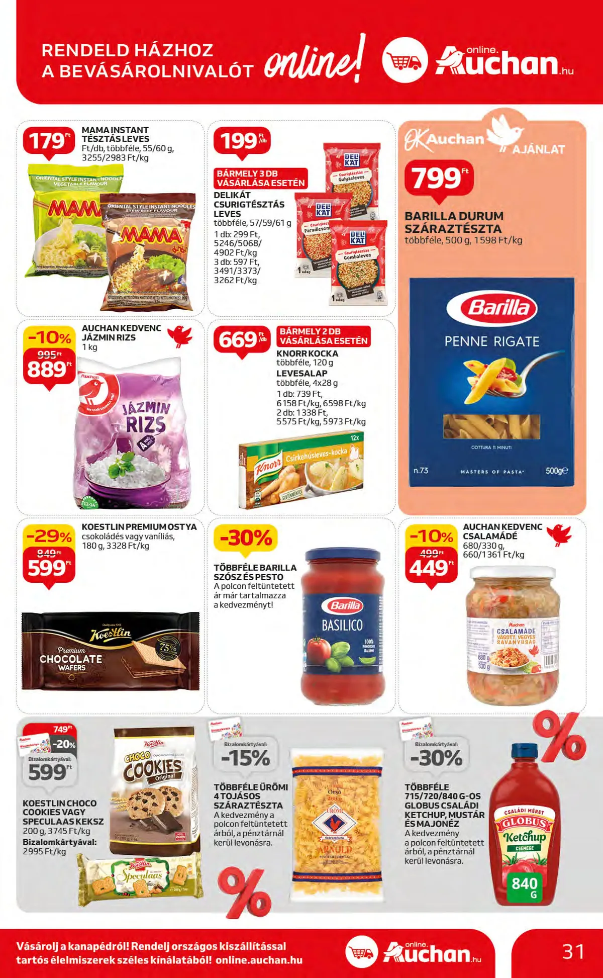 Auchan akciós újság Hipermarket 11.09–11.15 – 31. oldal