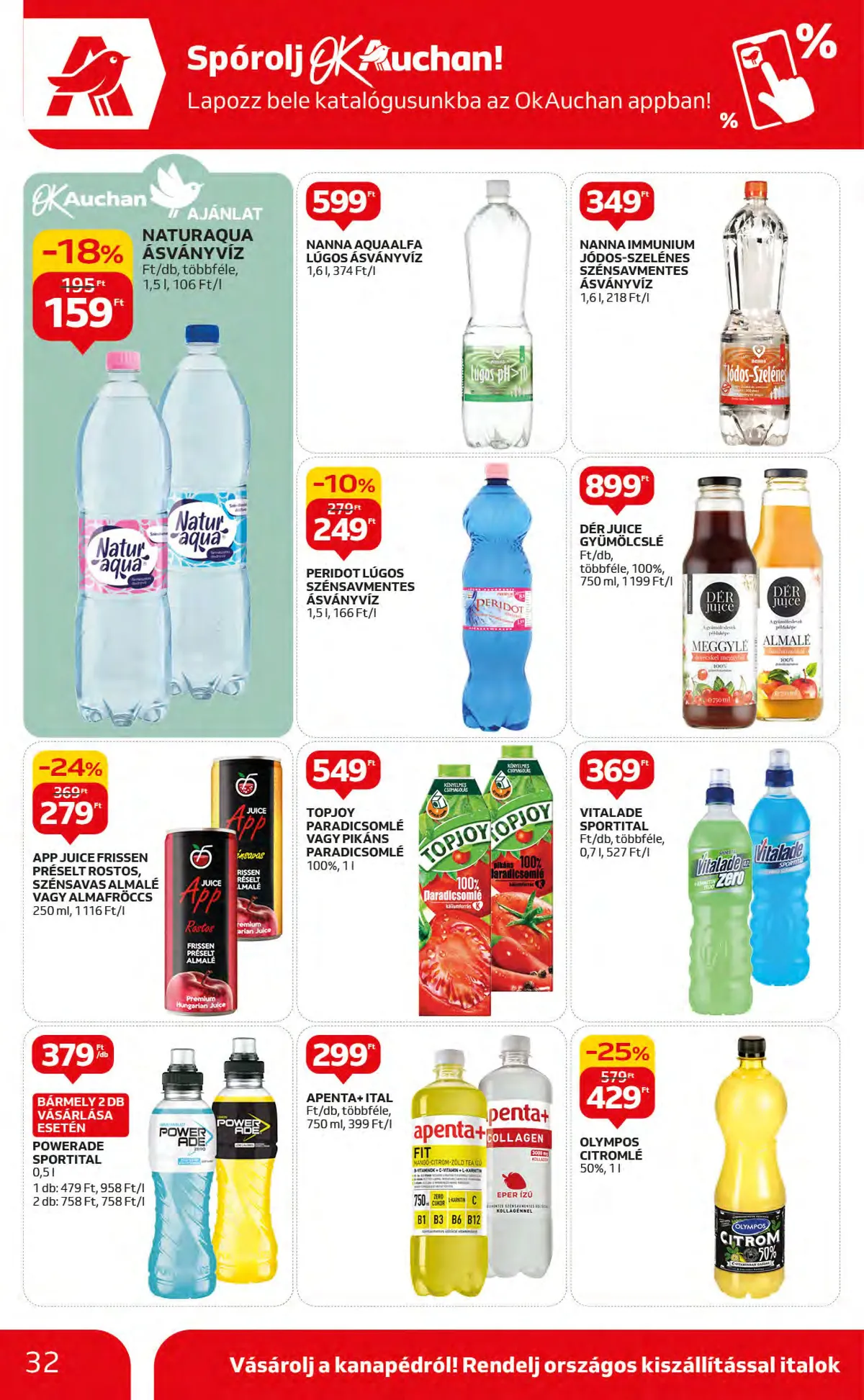 Auchan akciós újság Hipermarket 11.09–11.15 – 32. oldal