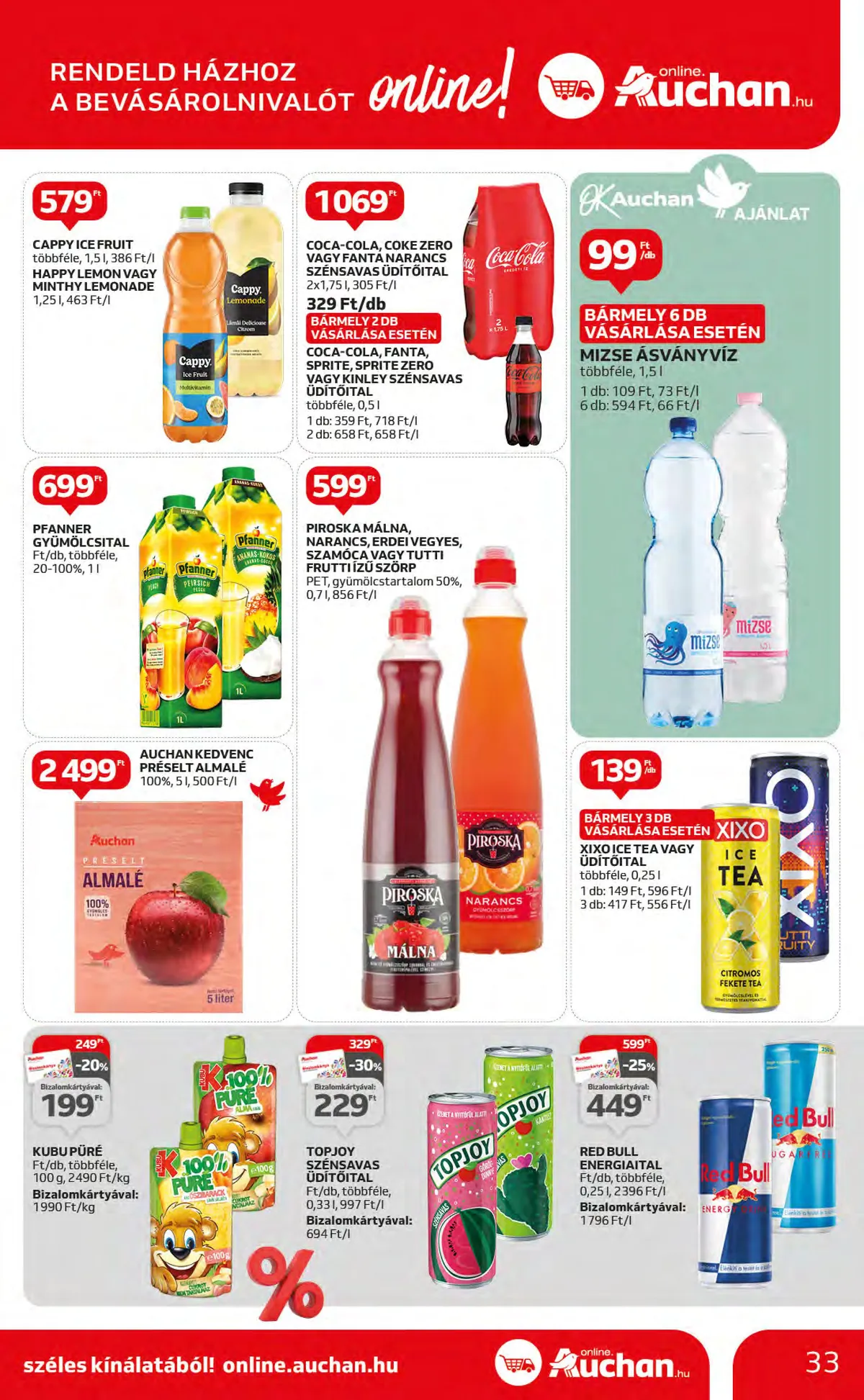Auchan akciós újság Hipermarket 11.09–11.15 – 33. oldal