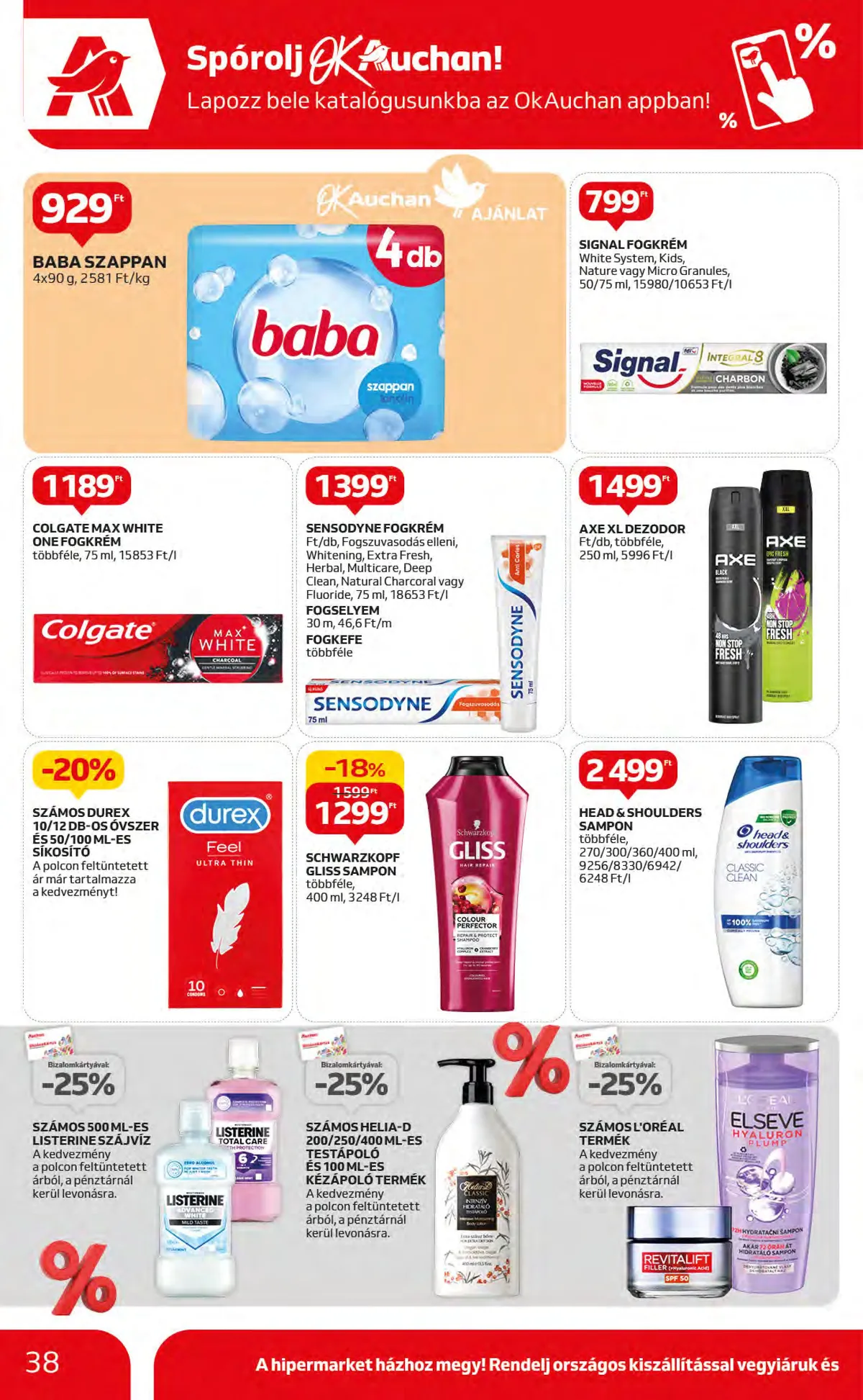 Auchan akciós újság Hipermarket 11.09–11.15 – 38. oldal
