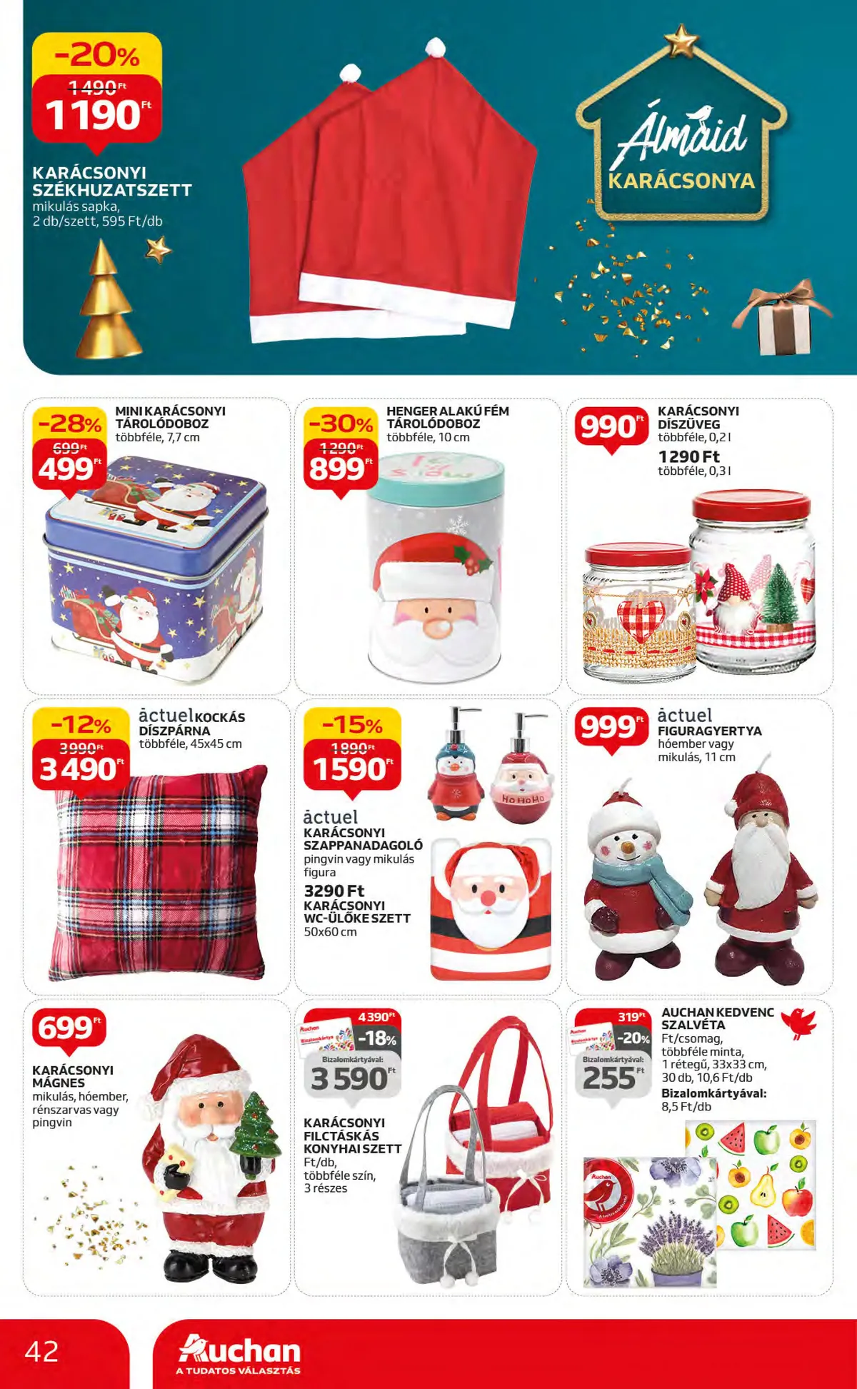 Auchan akciós újság Hipermarket 11.09–11.15 – 42. oldal