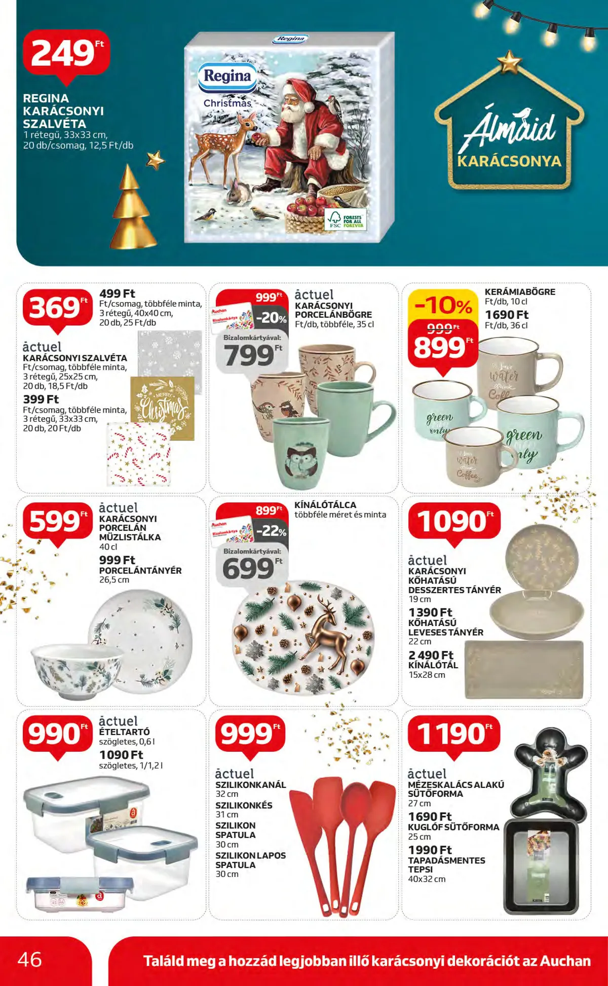 Auchan akciós újság Hipermarket 11.09–11.15 – 46. oldal