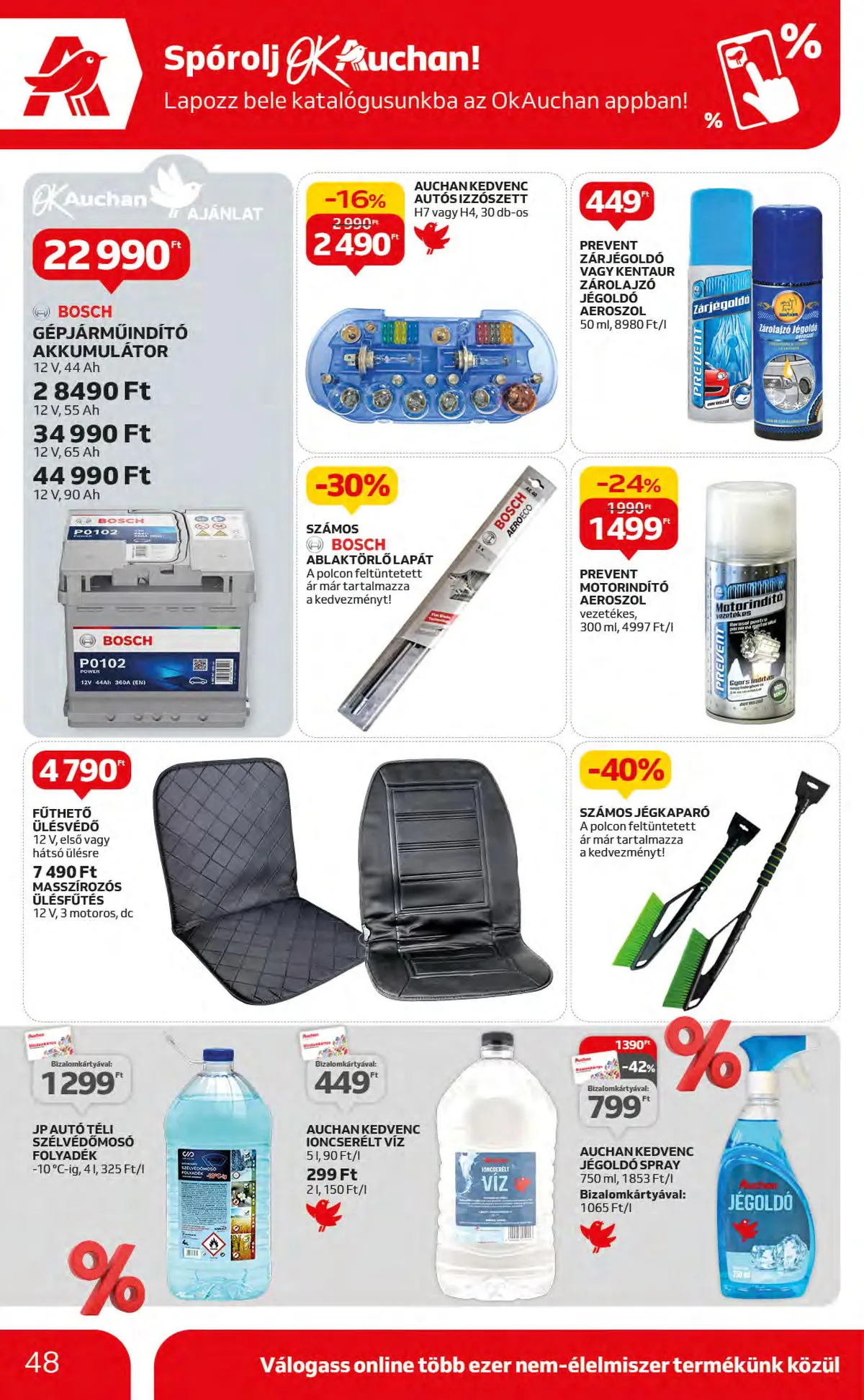 Auchan akciós újság Hipermarket 11.09–11.15 – 48. oldal
