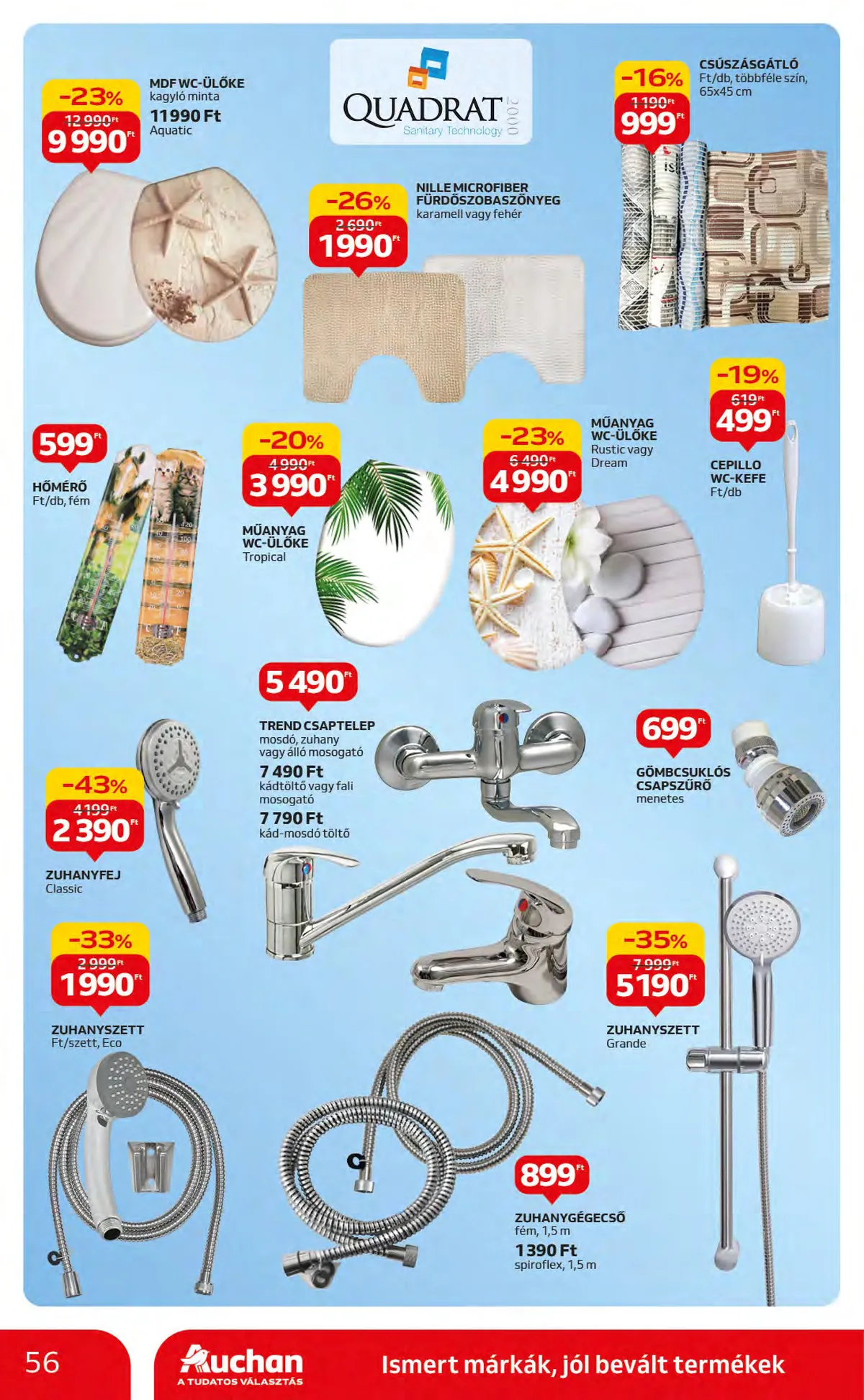 Auchan akciós újság Hipermarket 11.09–11.15 – 56. oldal