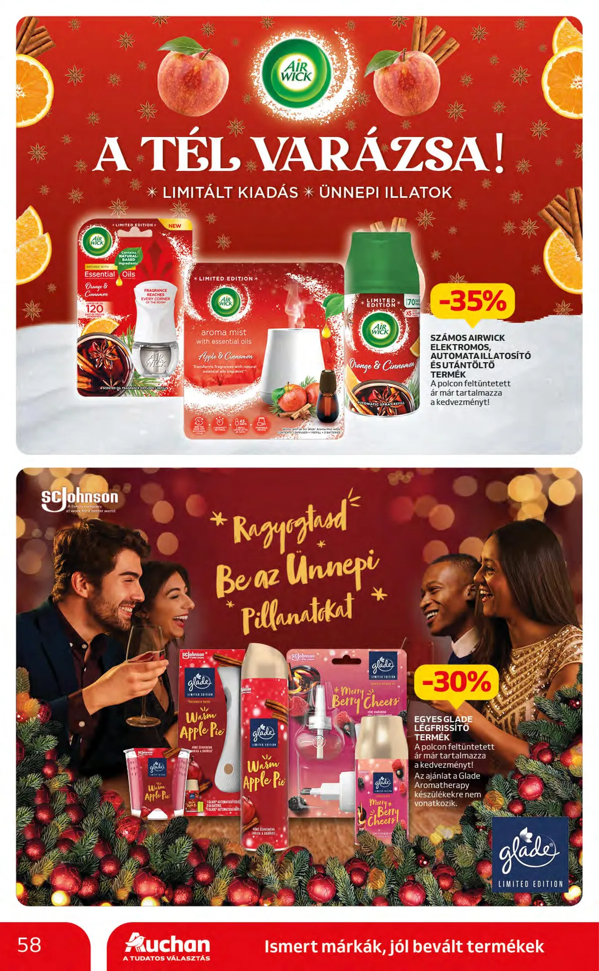 Auchan akciós újság Hipermarket 11.09–11.15 – 58. oldal