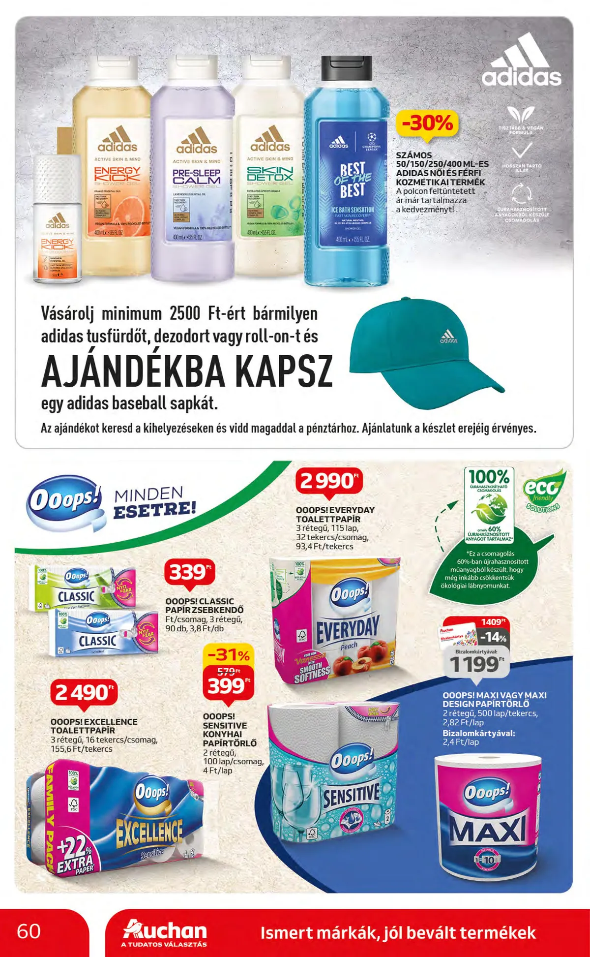 Auchan akciós újság Hipermarket 11.09–11.15 – 60. oldal