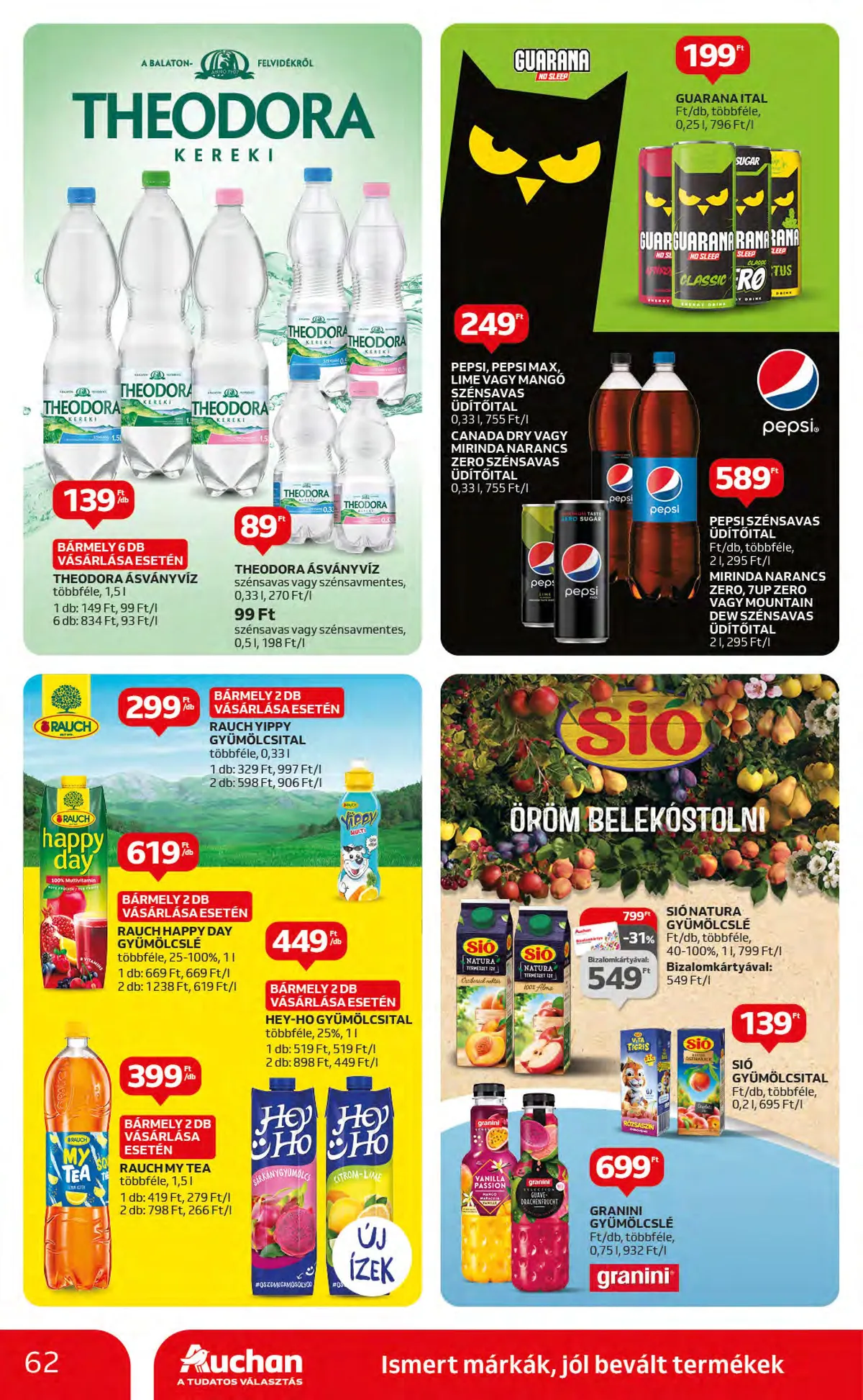 Auchan akciós újság Hipermarket 11.09–11.15 – 62. oldal