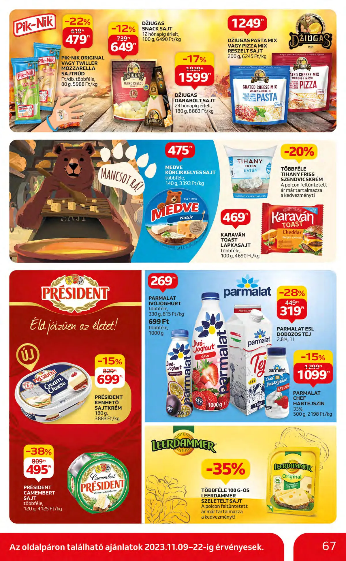 Auchan akciós újság Hipermarket 11.09–11.15 – 67. oldal