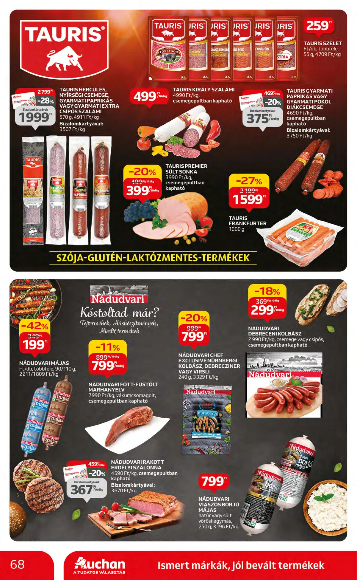 Auchan akciós újság Hipermarket 11.09–11.15 – 68. oldal