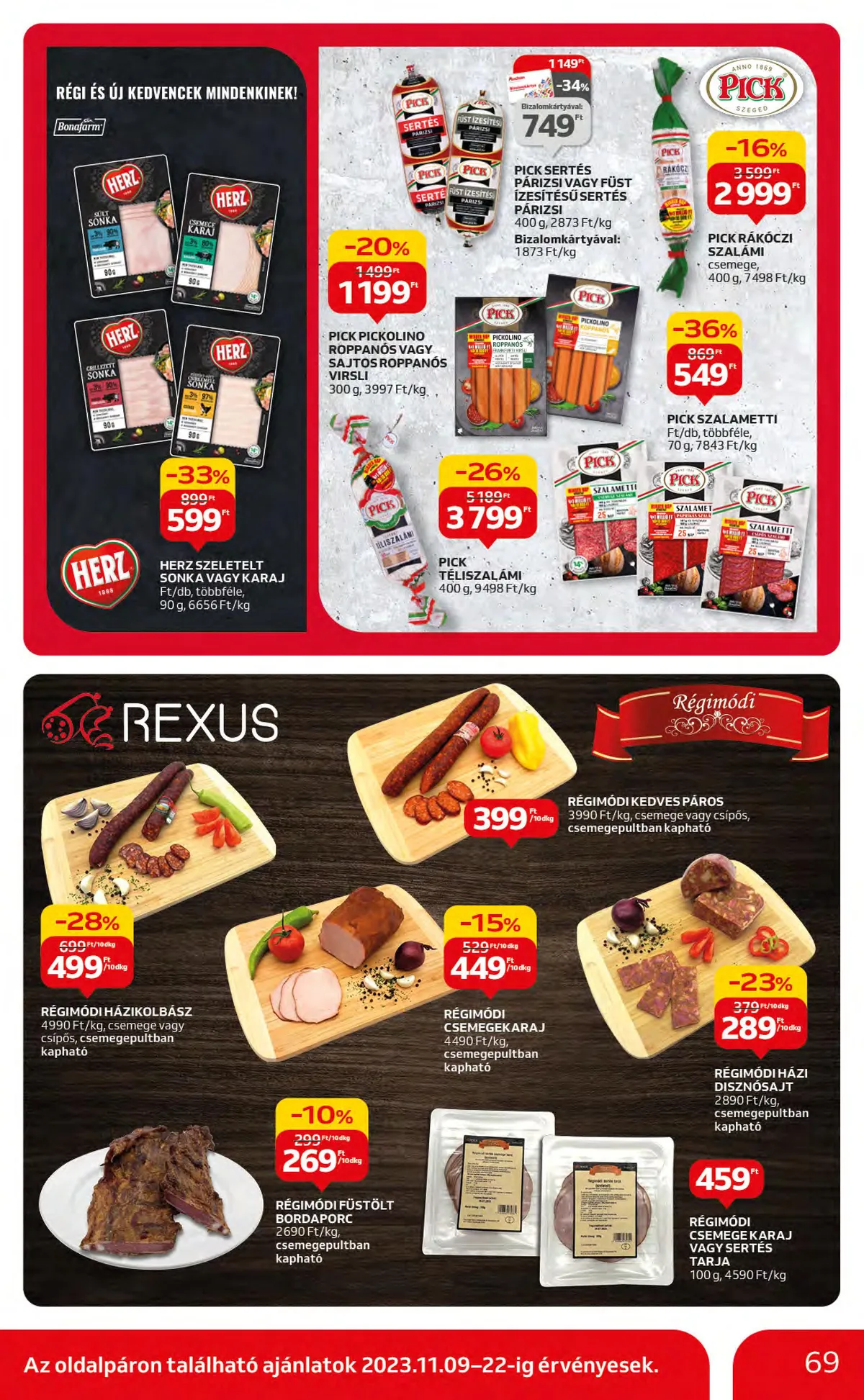 Auchan akciós újság Hipermarket 11.09–11.15 – 69. oldal