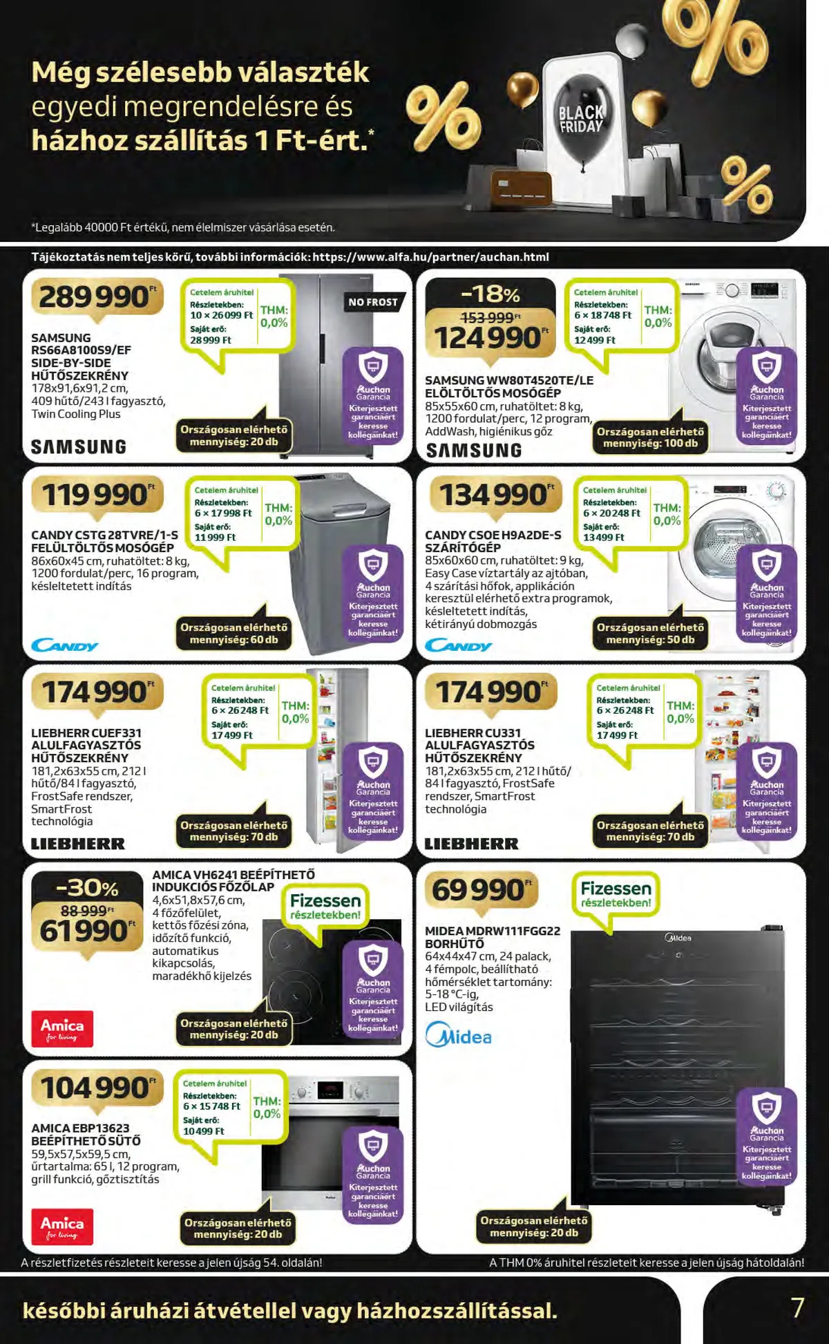 Auchan akciós újság Hipermarket 11.09–11.15 – 7. oldal