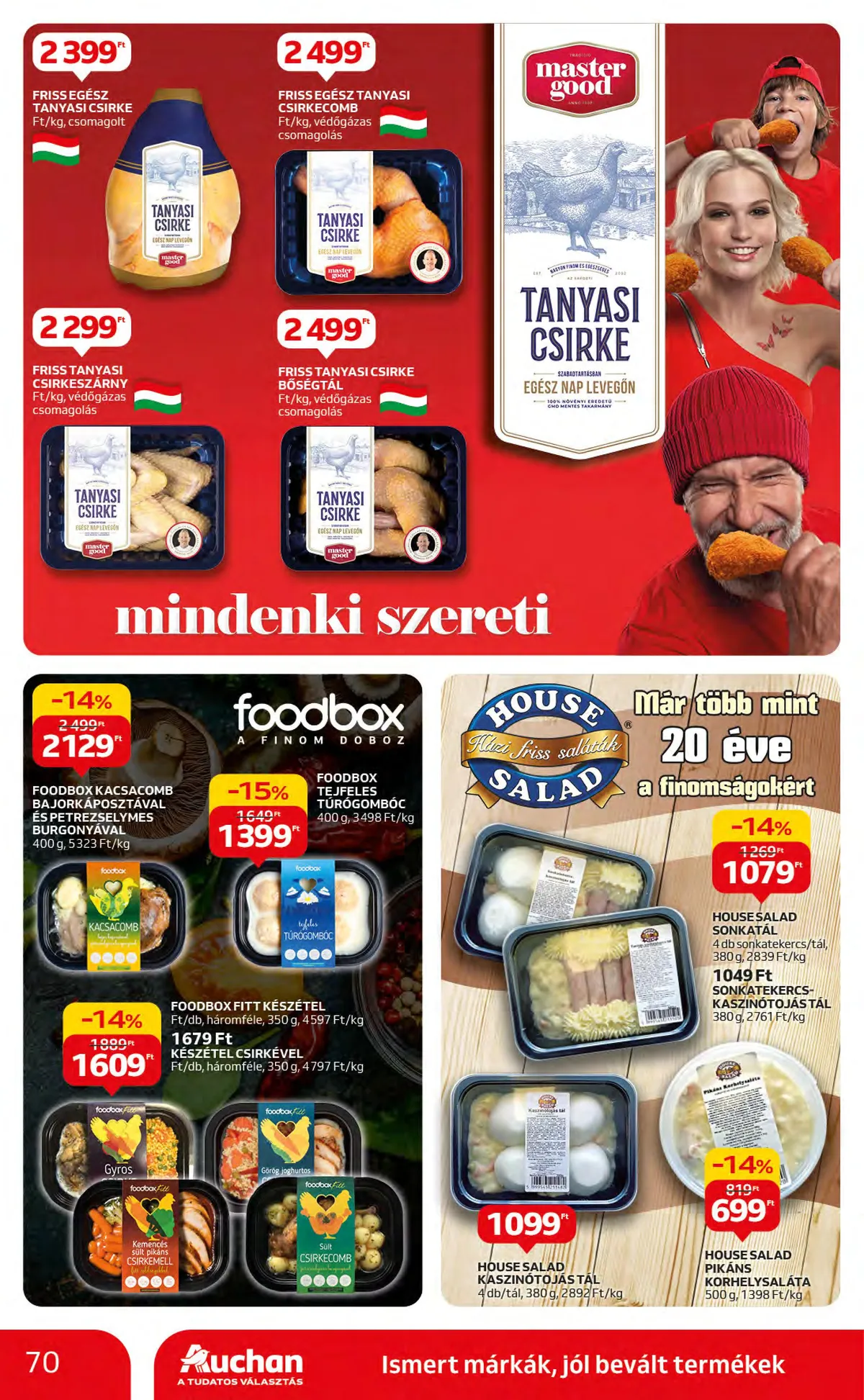 Auchan akciós újság Hipermarket 11.09–11.15 – 70. oldal