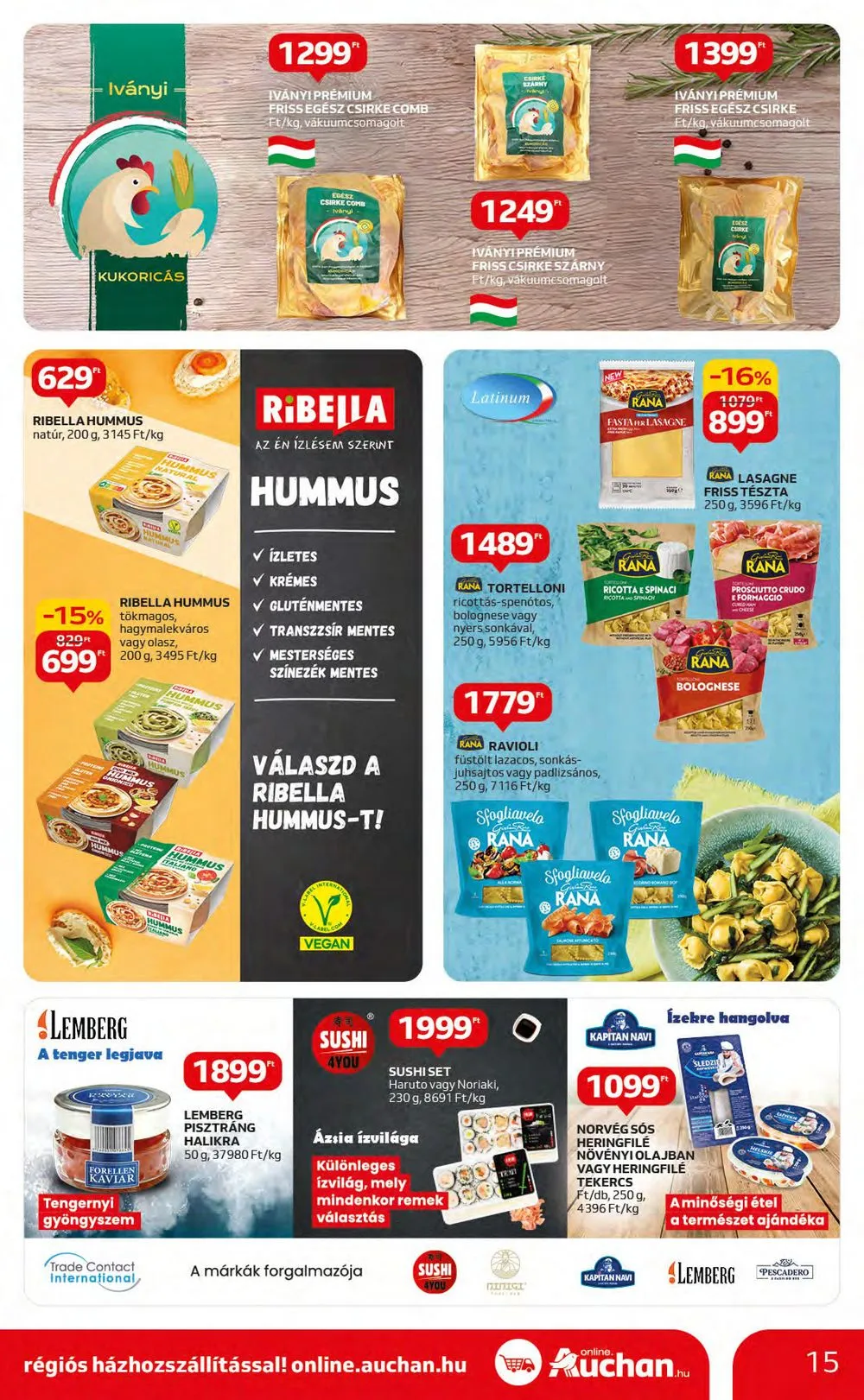 Auchan akciós újság Hipermarket 11.16–11.22 – 15. oldal