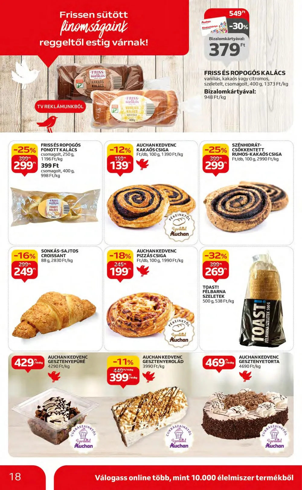 Auchan akciós újság Hipermarket 11.16–11.22 – 18. oldal