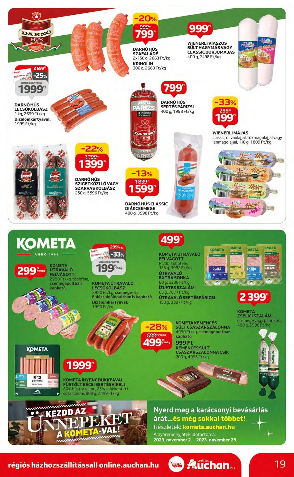 Auchan akciós újság Hipermarket 11.16–11.22 – 19. oldal