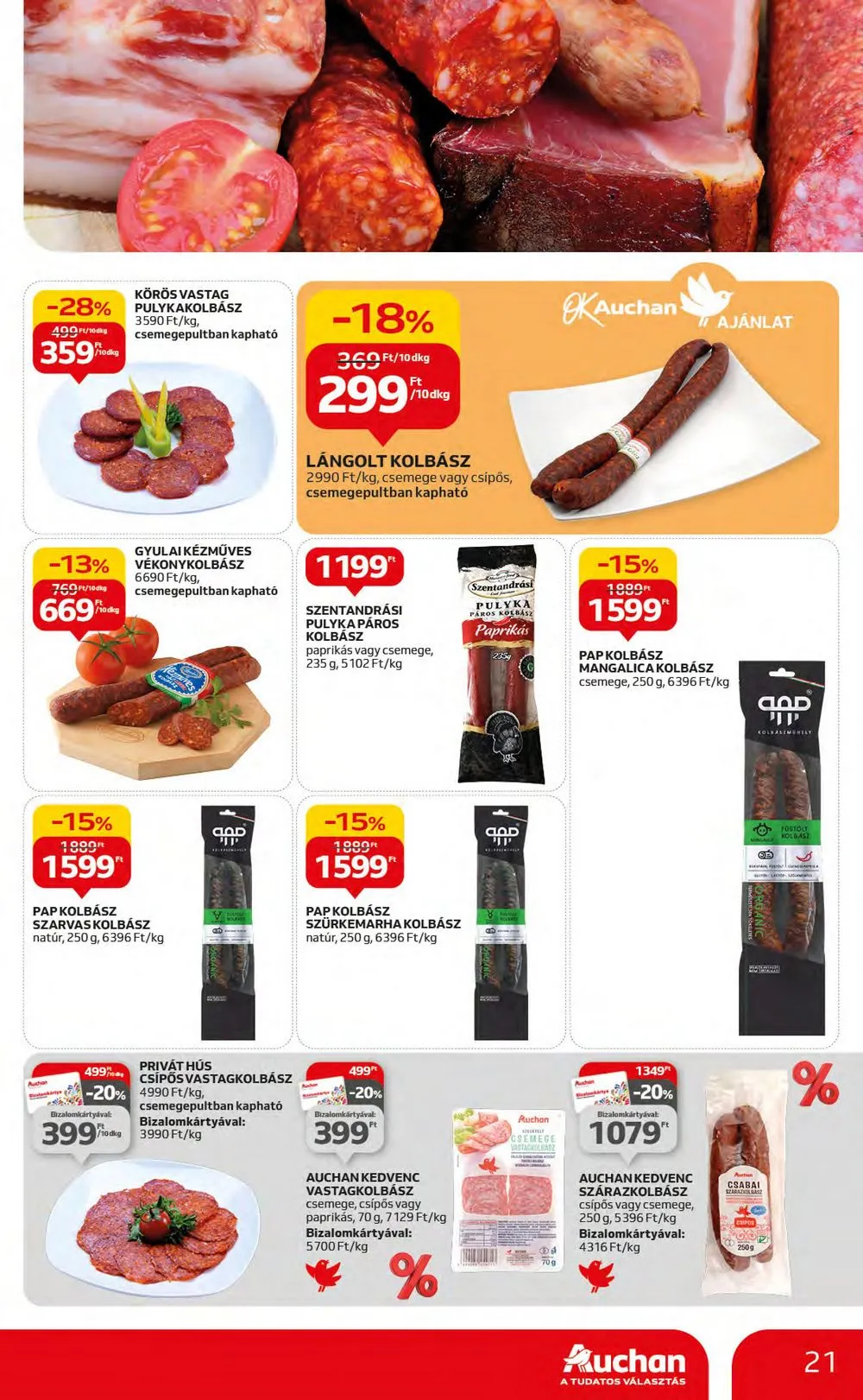 Auchan akciós újság Hipermarket 11.16–11.22 – 21. oldal