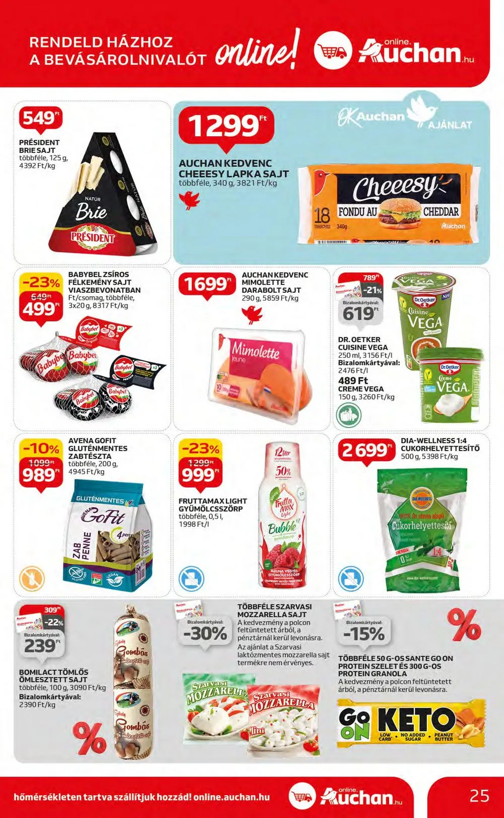 Auchan akciós újság Hipermarket 11.16–11.22 – 25. oldal